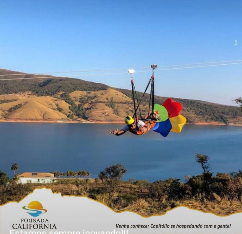 Pousada California Hotel กาปีตอลิโอ ภายนอก รูปภาพ