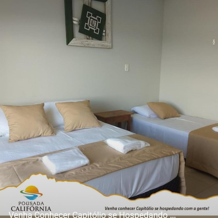 Pousada California Hotel กาปีตอลิโอ ภายนอก รูปภาพ